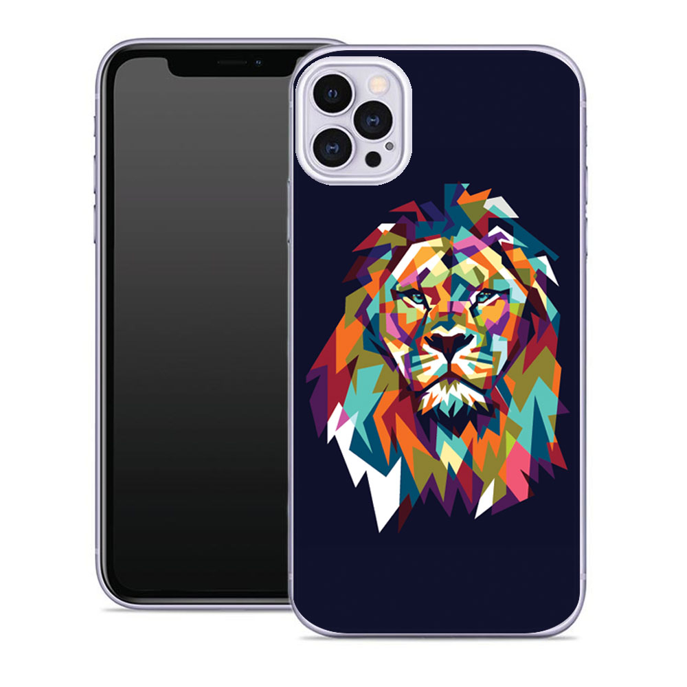 Levně MY ART Ochranný kryt Apple iPhone 12 / iPhone 12 Pro LION (046)