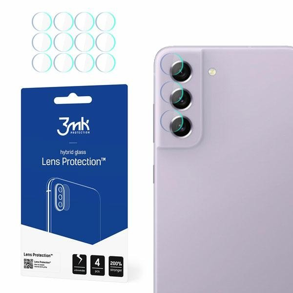 Levně 4x Tvrzené sklo pro fotoaparát Samsung Galaxy S21 FE 5G