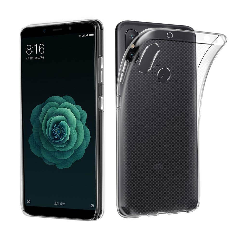 Levně Silikonový průhledný obal Xiaomi Mi 6X / Mi A2