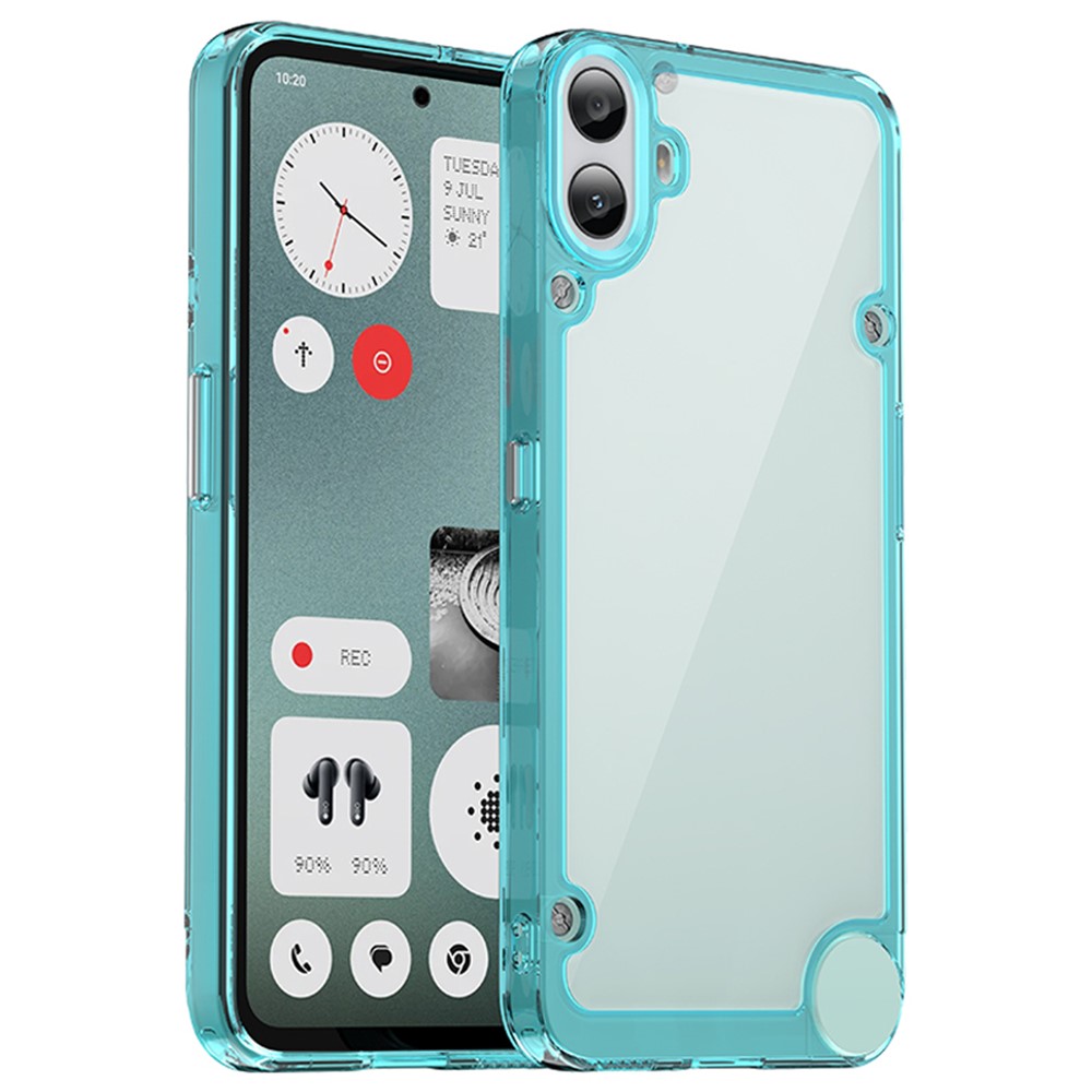 Levně CRYSTAL Ochranný kryt pro CMF Phone 1 tyrkysový