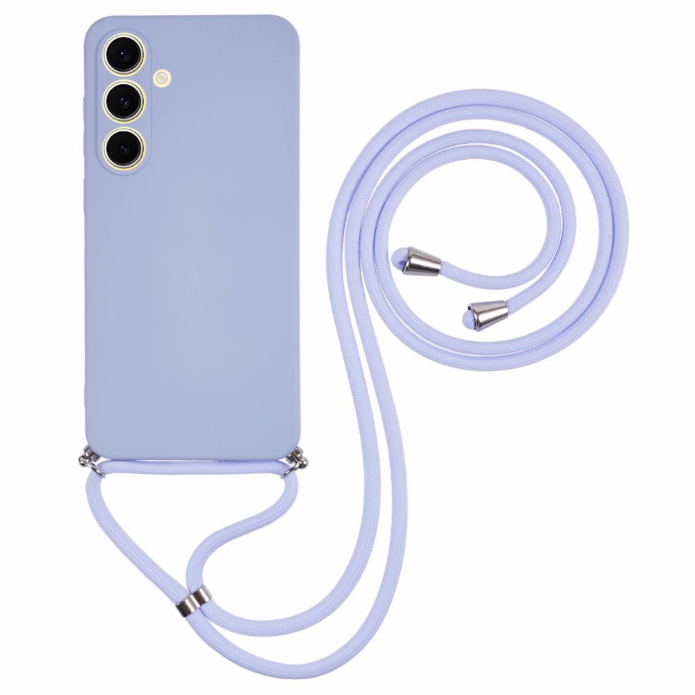 Levně ROPE Kryt se šňůrkou Samsung Galaxy S25 5G fialový