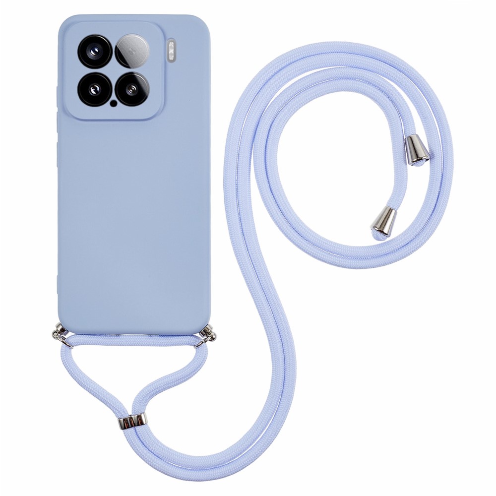 Levně ROPE Kryt se šňůrkou Xiaomi 15 fialový