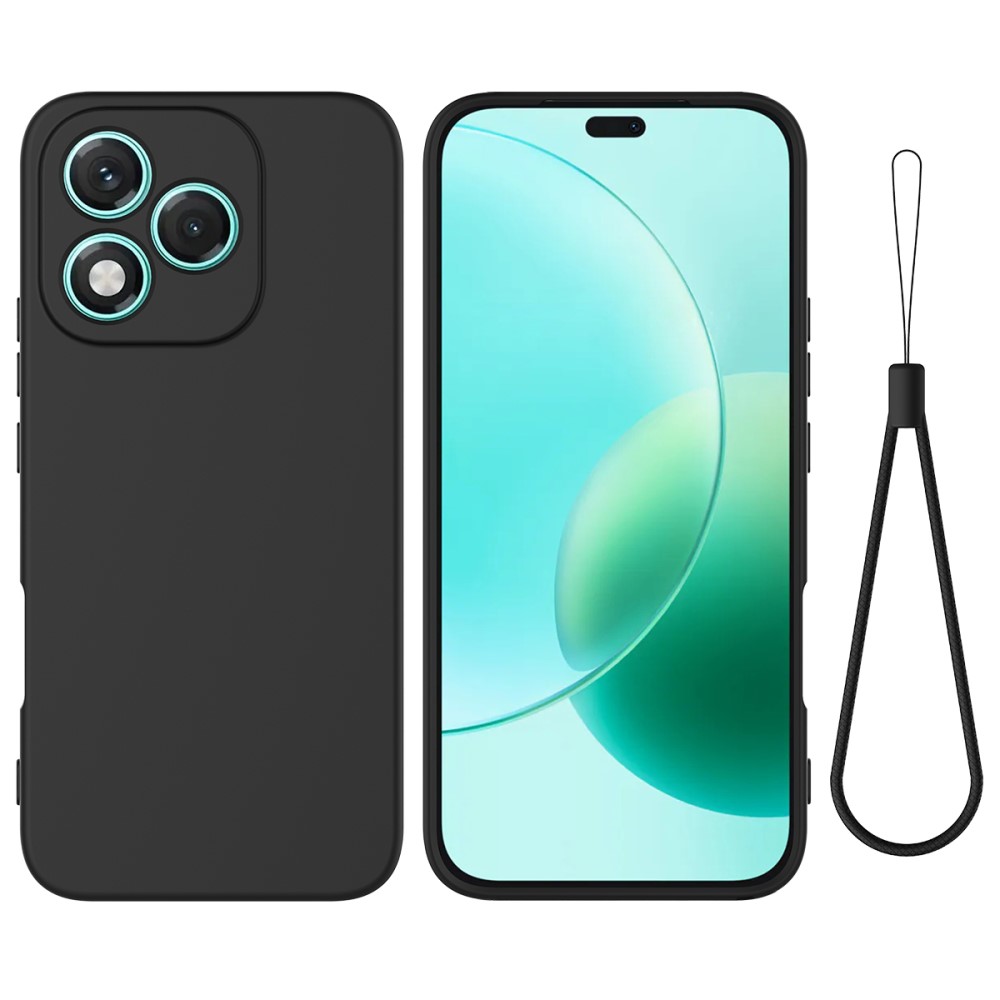 Levně RUBBER Ochranný obal pro Honor 400 Lite 5G černý