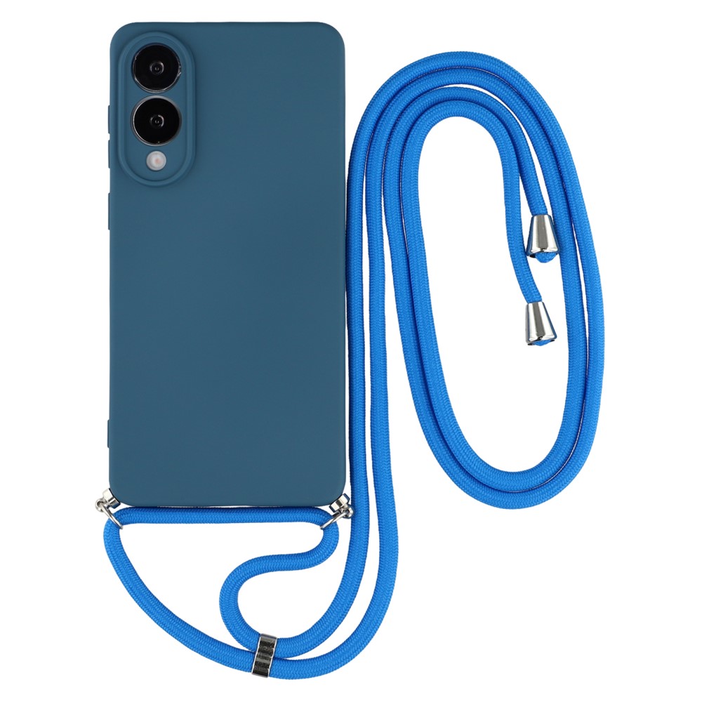 Levně ROPE Kryt se šňůrkou Samsung Galaxy S25 Edge tmavě modrý
