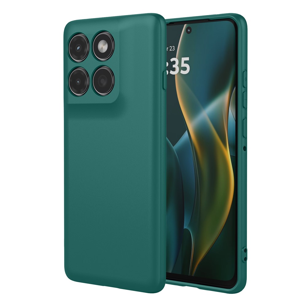 Levně PROTEMIO TPU Kryt pro Motorola Edge 60 Pro tmavě zelený