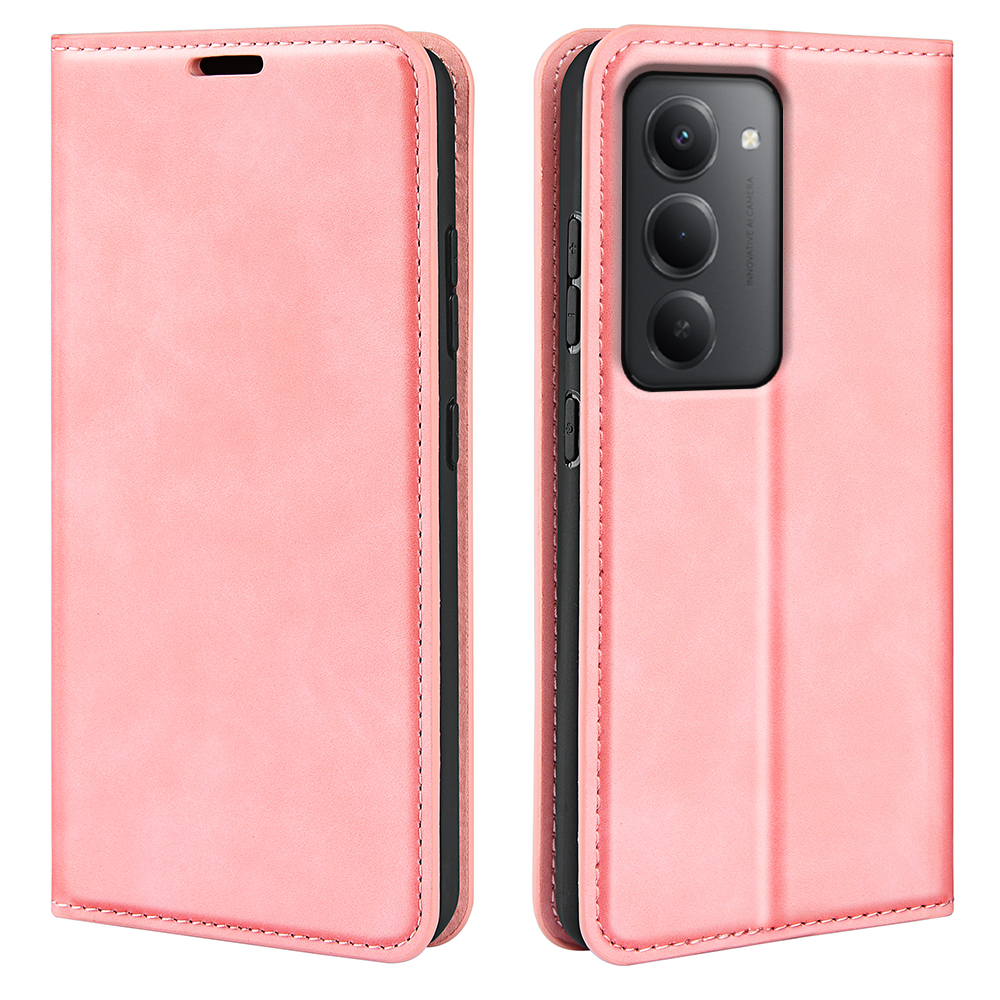 Levně MAGNETIC Zaklápěcí kryt pro Xiaomi Redmi 15 / Redmi 15 5G růžový