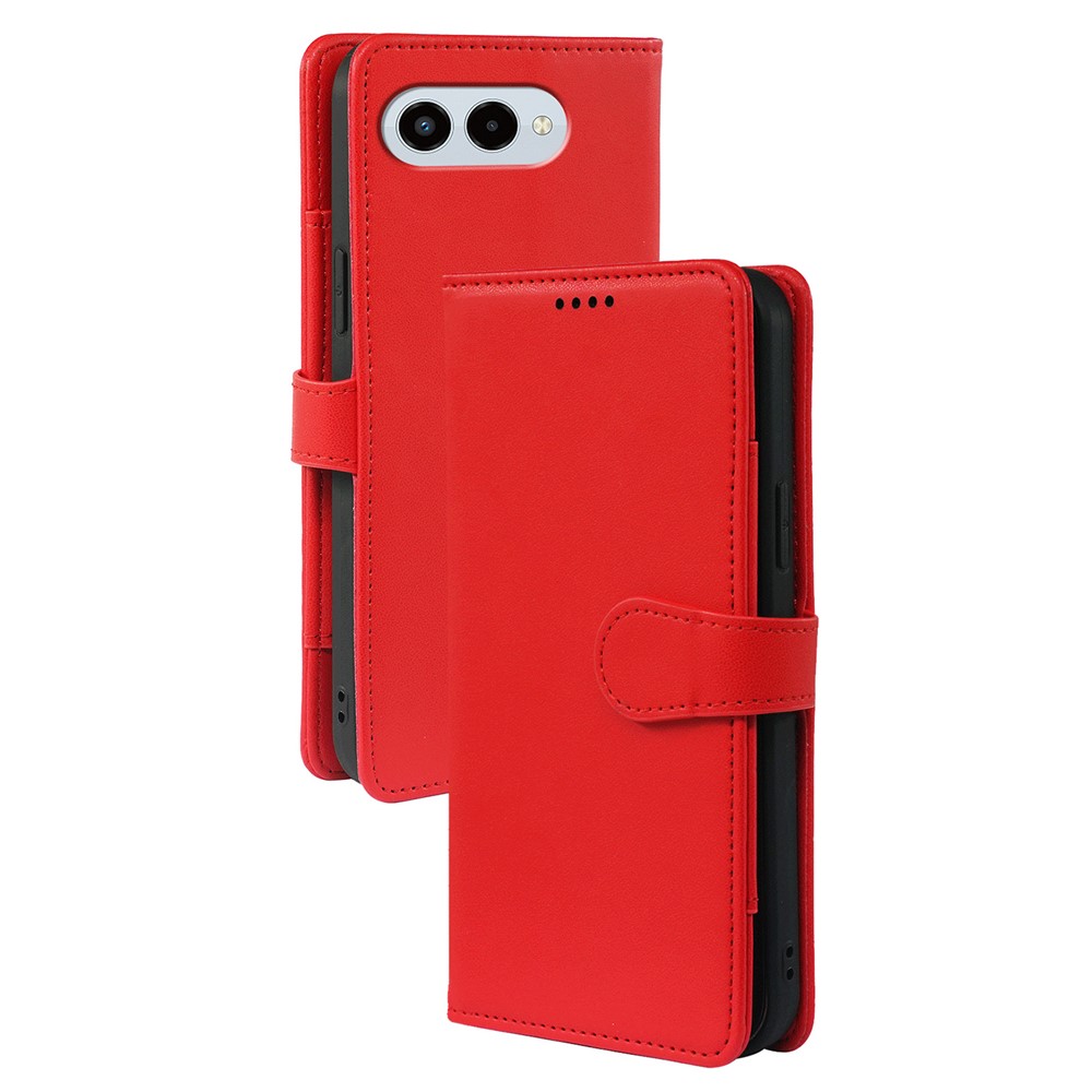 Levně VELDO Peněženkové pouzdro pro T Phone 3 červené