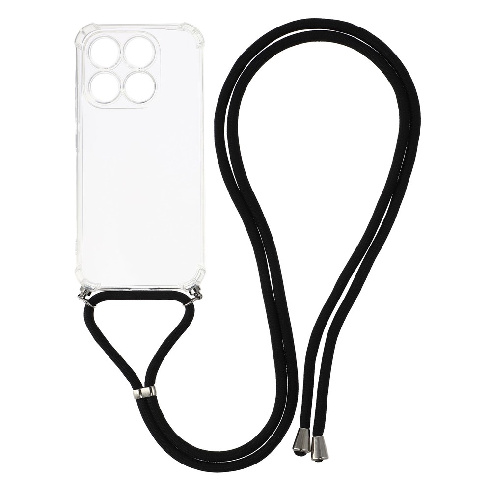 Levně TRANSPARENT ROPE Kryt se šňůrkou Xiaomi 17 průhledný