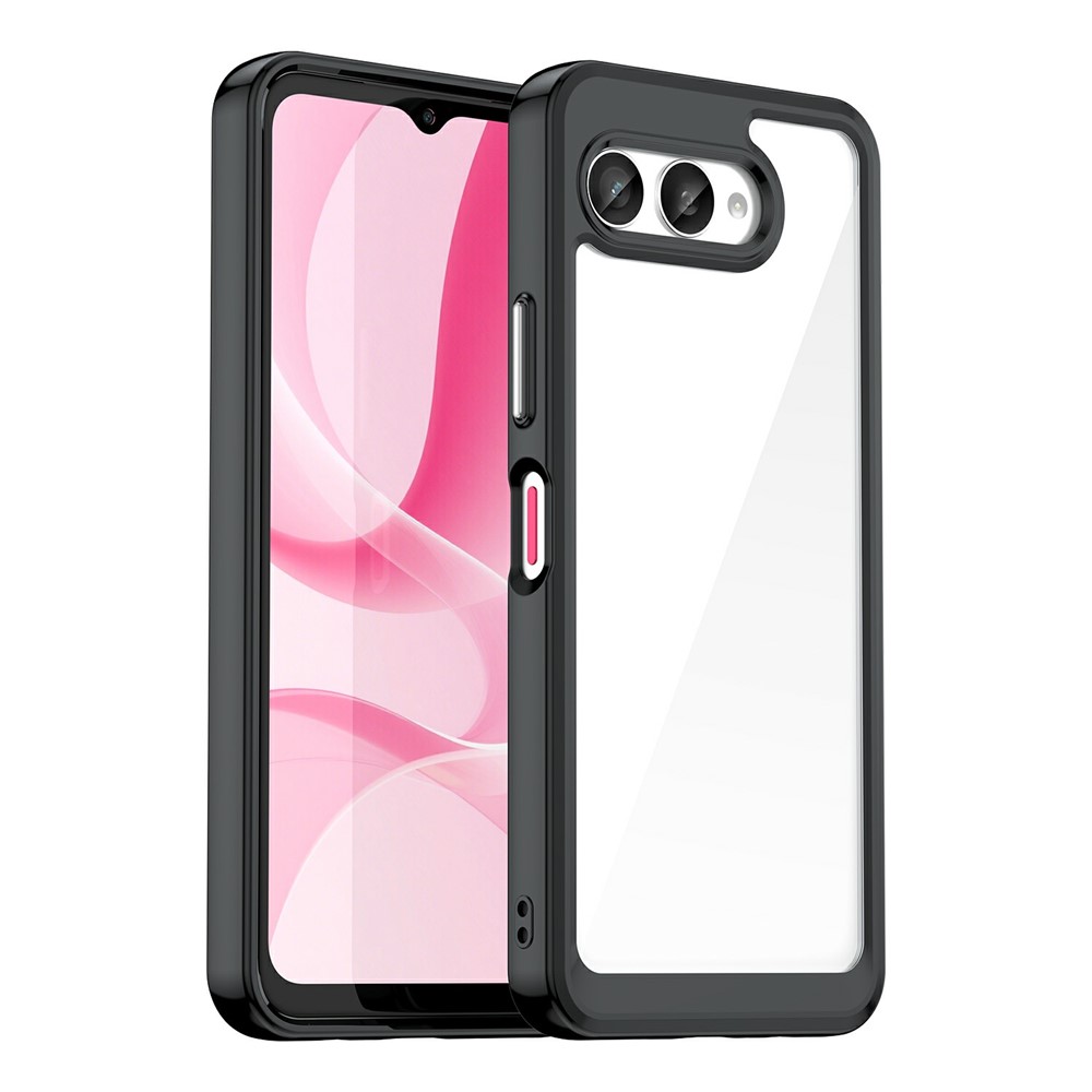Levně Křišťálový ochranný kryt pro T Phone 3 černý