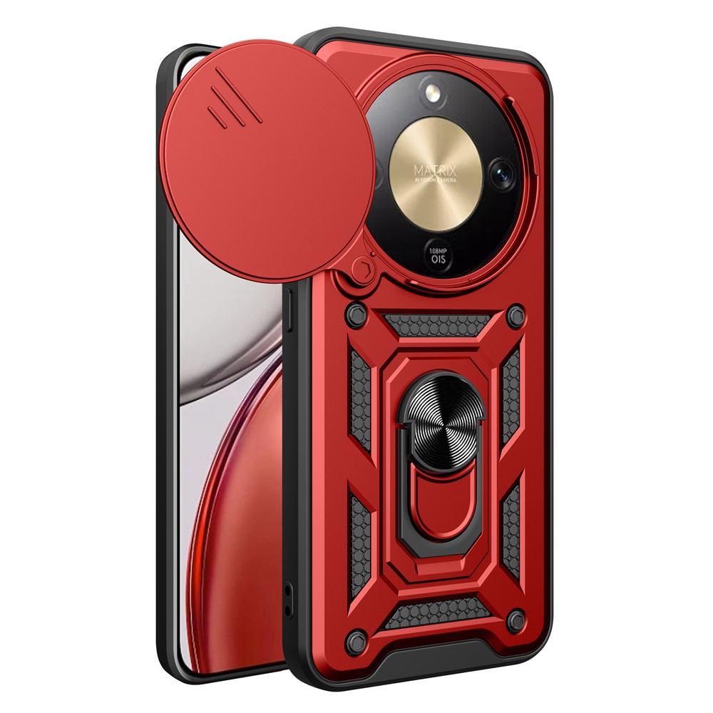 Levně RING CAMERA Kryt s držákem pro Honor Magic8 Lite 5G červený