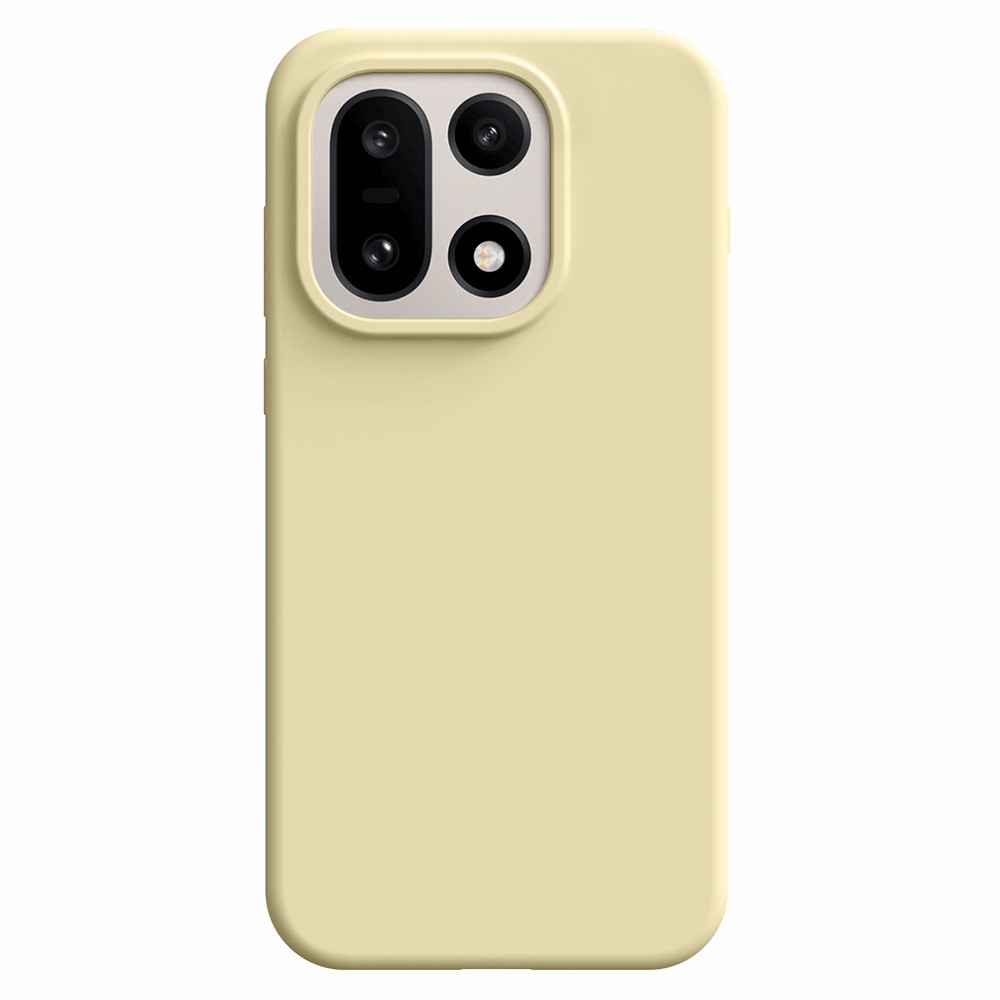Levně PROTEMIO LIQUID SILICONE Kryt pro OnePlus 15 světle žlutý