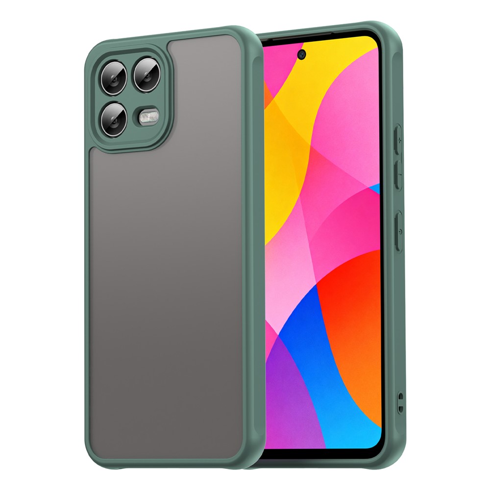 Levně FROST Ochranný kryt pro T Phone 3 Pro černo-zelený