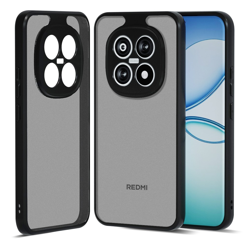 Levně IBMRS Ochranný kryt pro Xiaomi Redmi Note 15 Pro+ 5G / POCO M8 Pro 5G MATTE BLACK