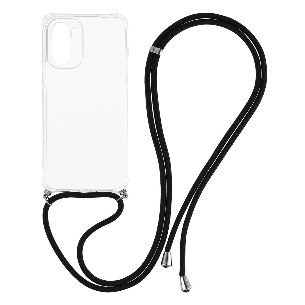 Levně TRANSPARENT ROPE Kryt se šňůrkou OnePlus 15R průhledný