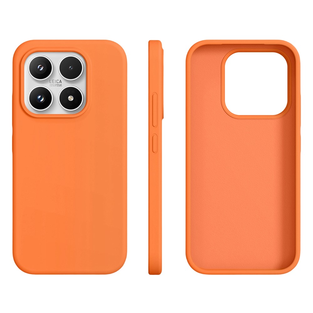Levně PROTEMIO LIQUID SILICONE Kryt pro Xiaomi 17 oranžový
