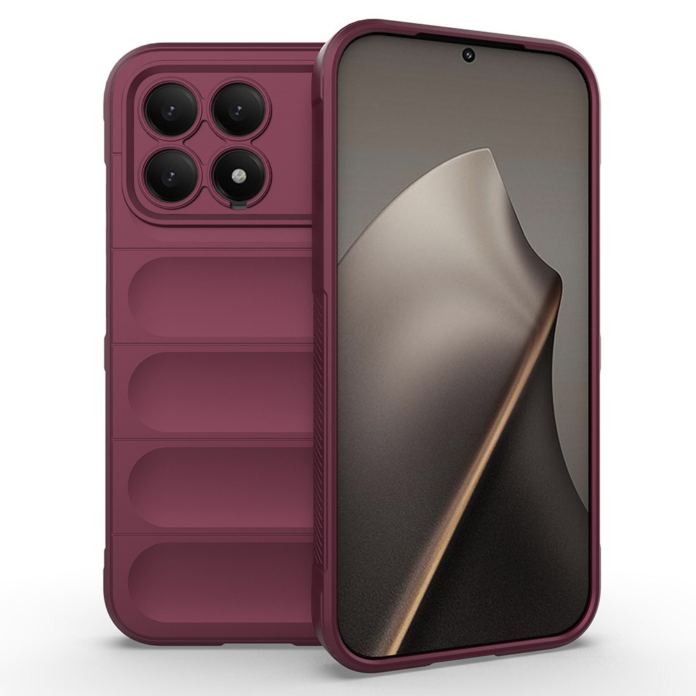 Levně STEPS Ochranný kryt pro POCO F8 Pro vínový