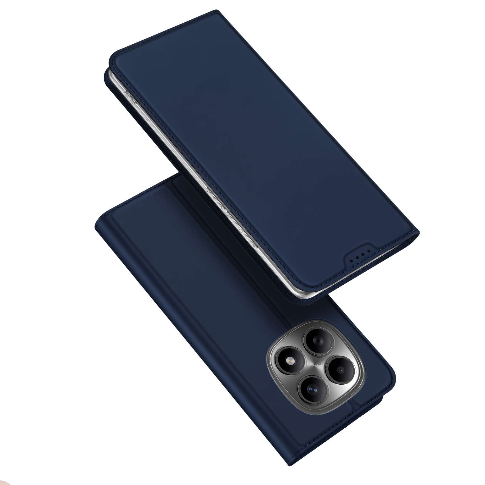 Levně DUX Zaklápěcí pouzdro pro Xiaomi Redmi Note 15 / Redmi Note 15 5G / POCO M8 5G modré