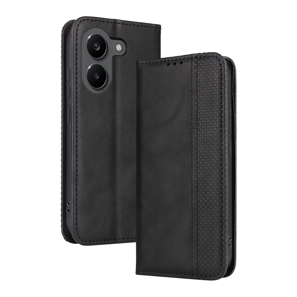 Levně BUSINESS Peněženkové pouzdro pro POCO X8 Pro černé
