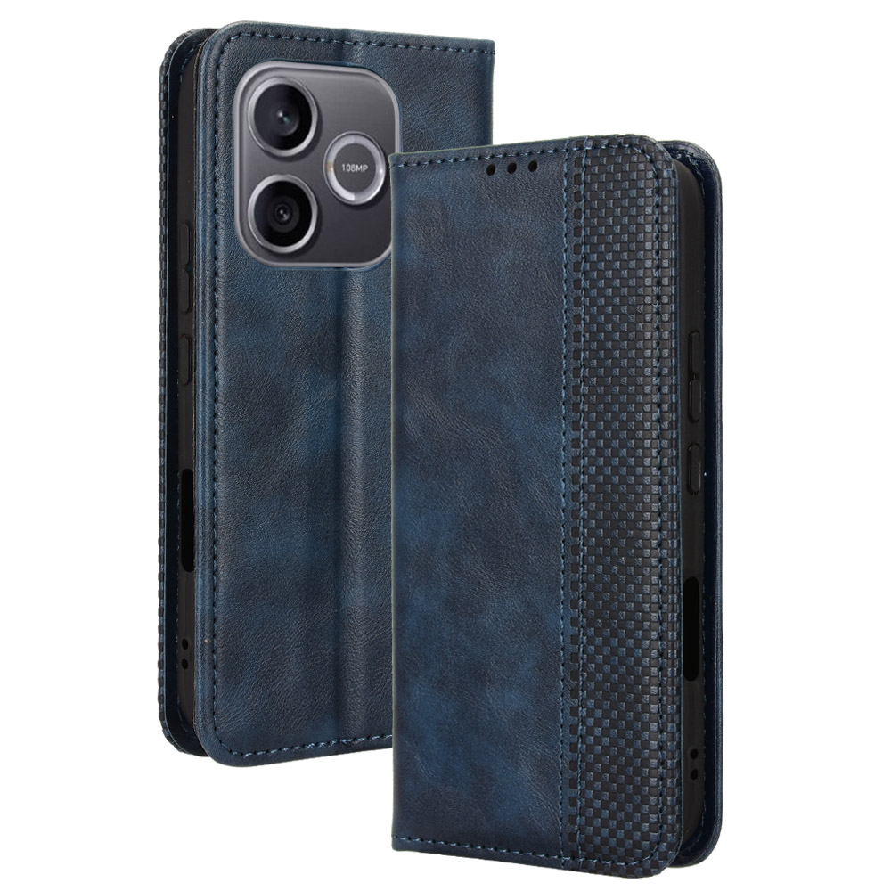 Levně BUSINESS Peněženkový obal pro Honor 600 Lite modrý