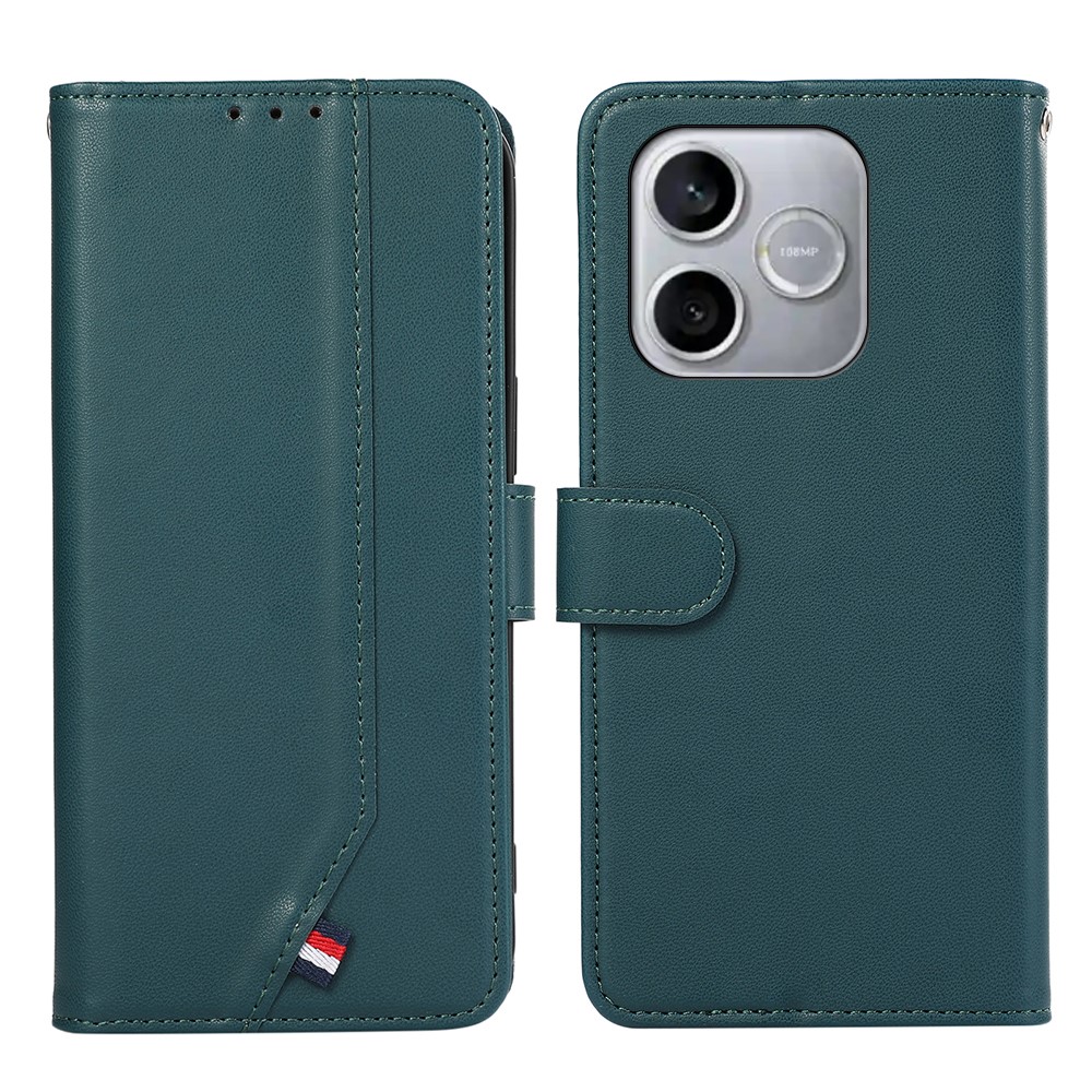 Levně ABEEL DELICATE Peněženkový obal Honor 600 Lite zelený