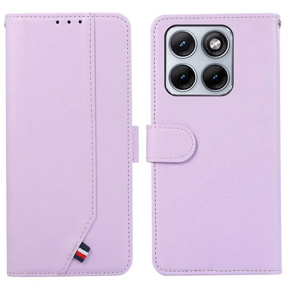 Levně ABEEL DELICATE Peněženkový obal Motorola Edge 70 Fusion fialový