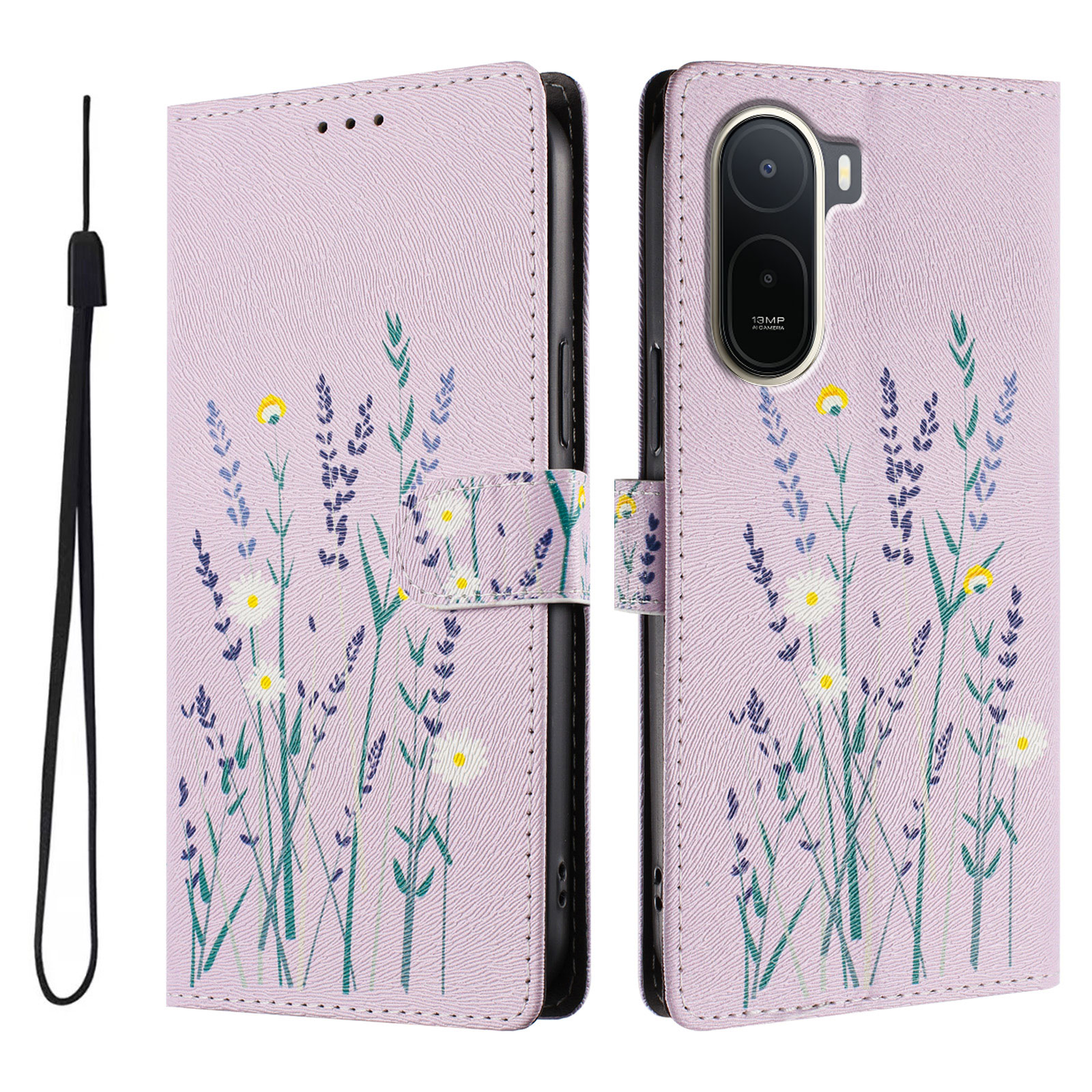 Levně ART Peněženkový kryt pro Xiaomi Redmi A7 Pro LAVENDER