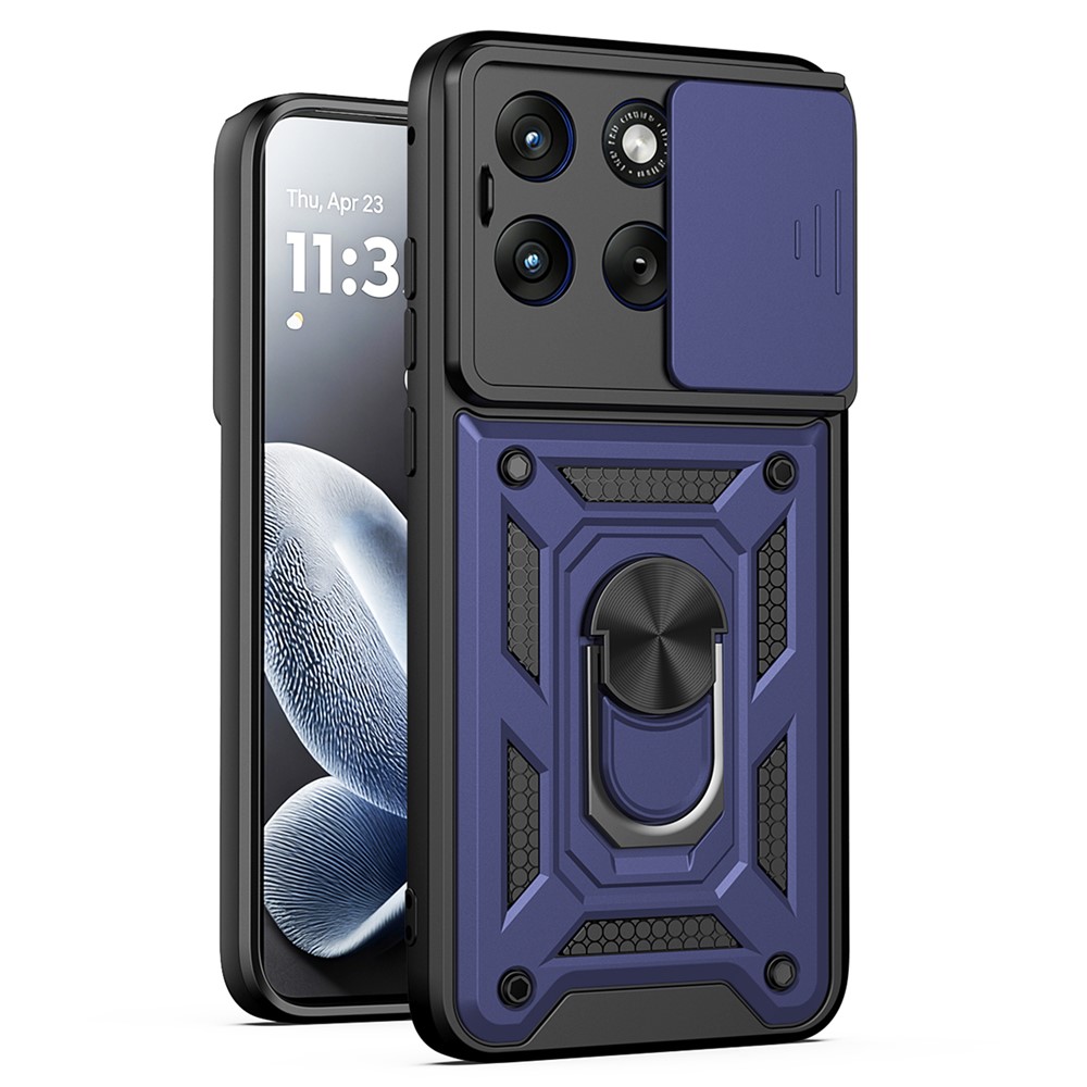 Levně RING CAMERA Kryt s držákem pro Motorola Edge 70 Fusion modrý