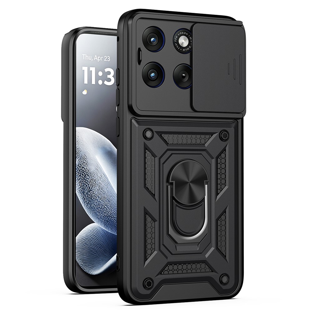Levně RING CAMERA Kryt s držákem pro Motorola Edge 70 Fusion černý