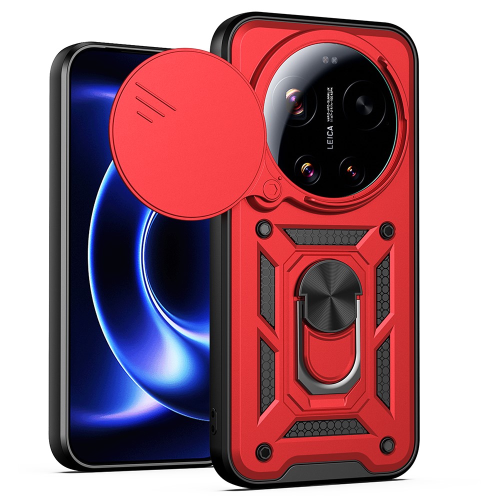 Levně RING CAMERA Kryt s držákem pro Xiaomi 17 Ultra červený