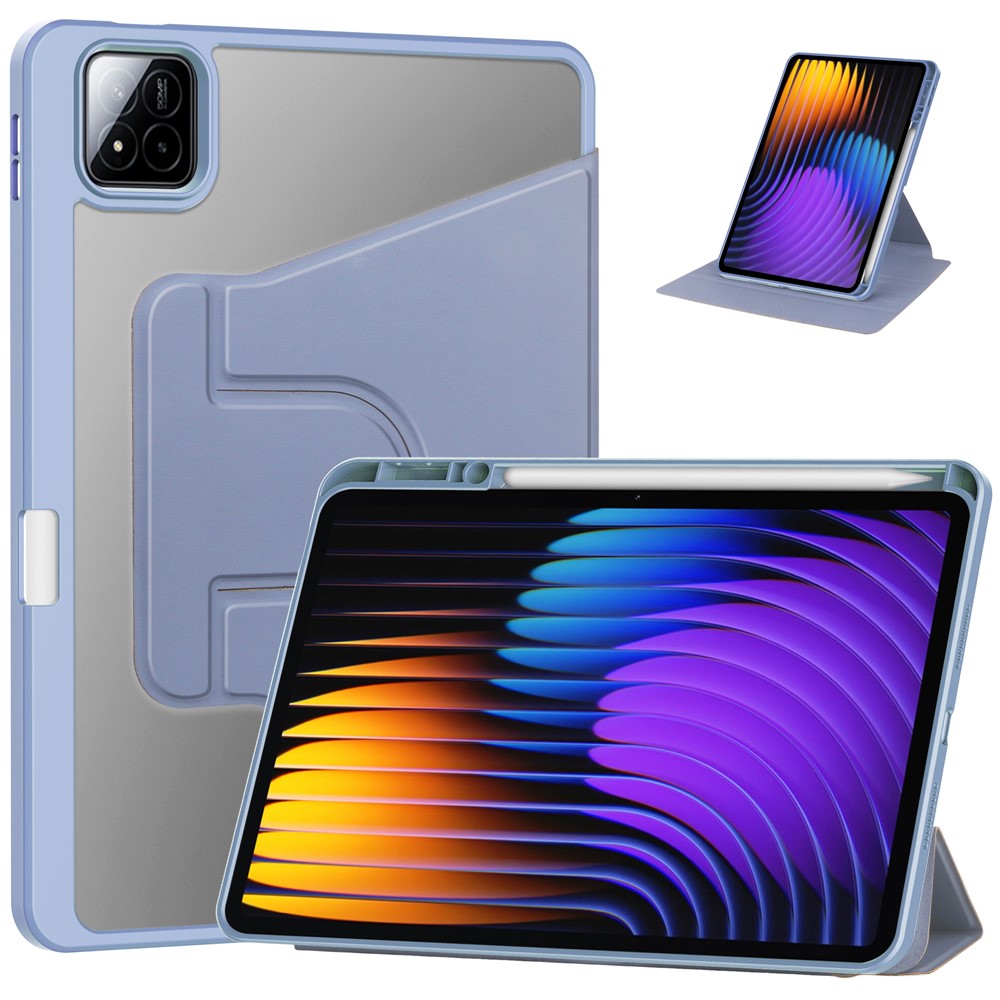 Levně CRYSTAL FLEXI Zaklápěcí pouzdro pro Xiaomi Pad 7 / 7 Pro / Pad 8 / Pad 8 Pro fialové