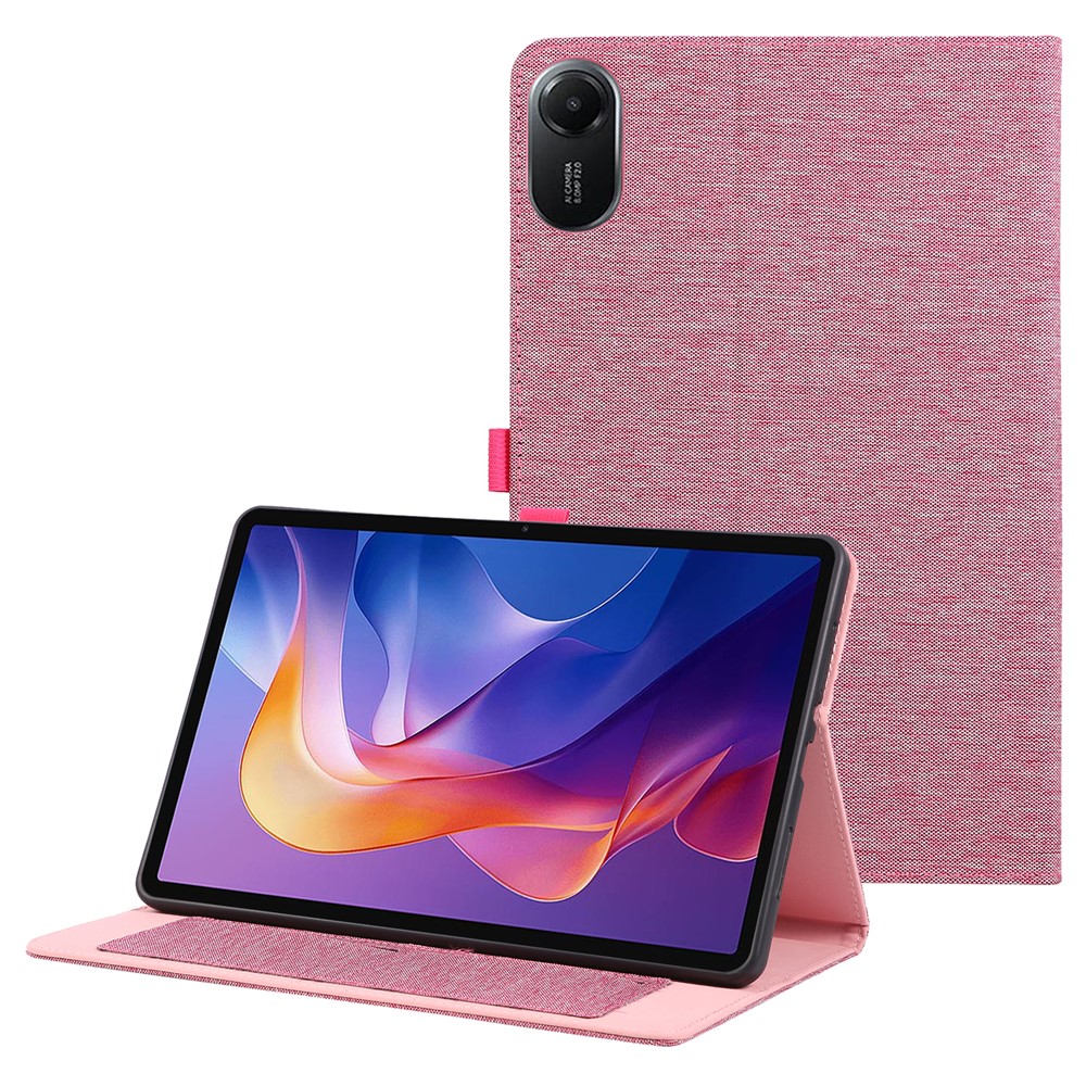 Levně FABRIC Zaklápěcí kryt pro Xiaomi Redmi Pad 2 růžový