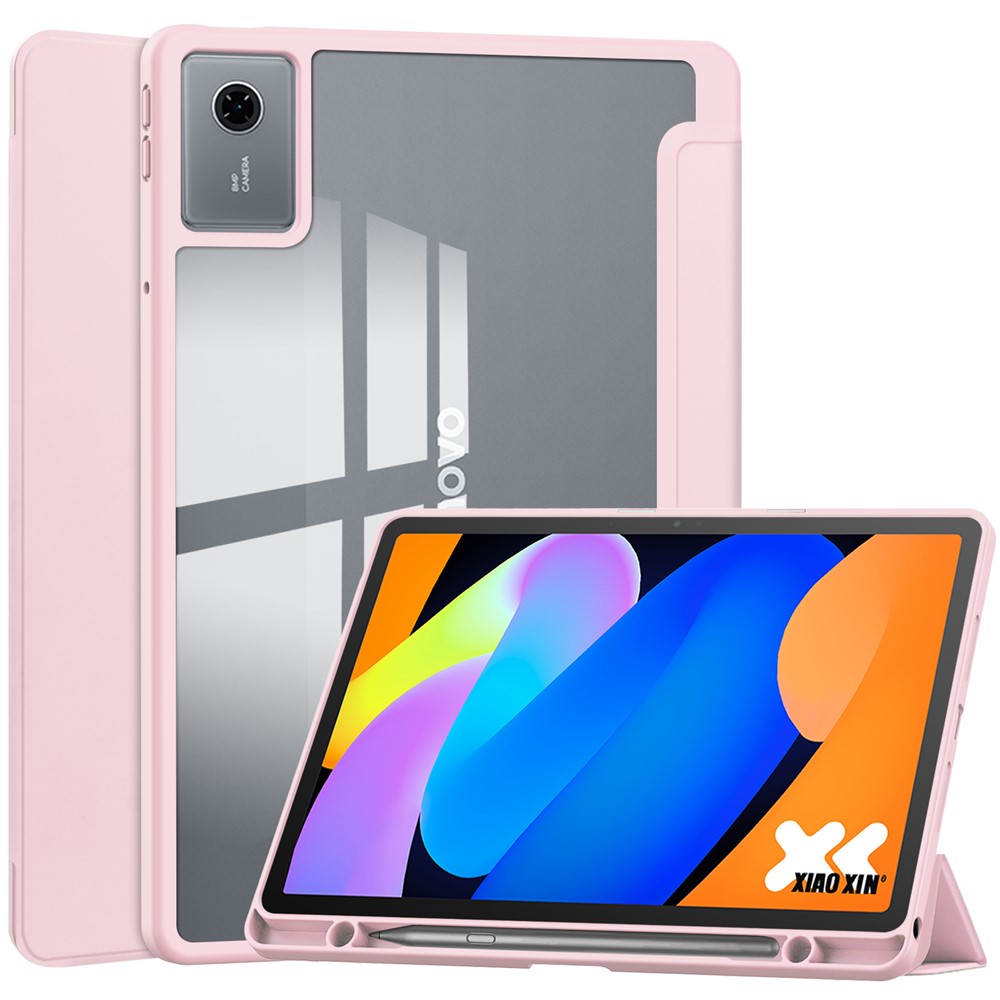 Levně CRYSTAL Zavírací obal pro Lenovo Idea Tab 11 / Tab K11 Gen2 růžový