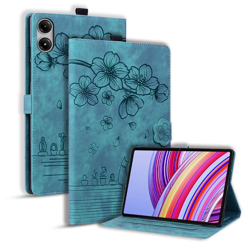 Levně ART LILY Zaklápěcí pouzdro pro Xiaomi Redmi Pad 2 Pro zelené