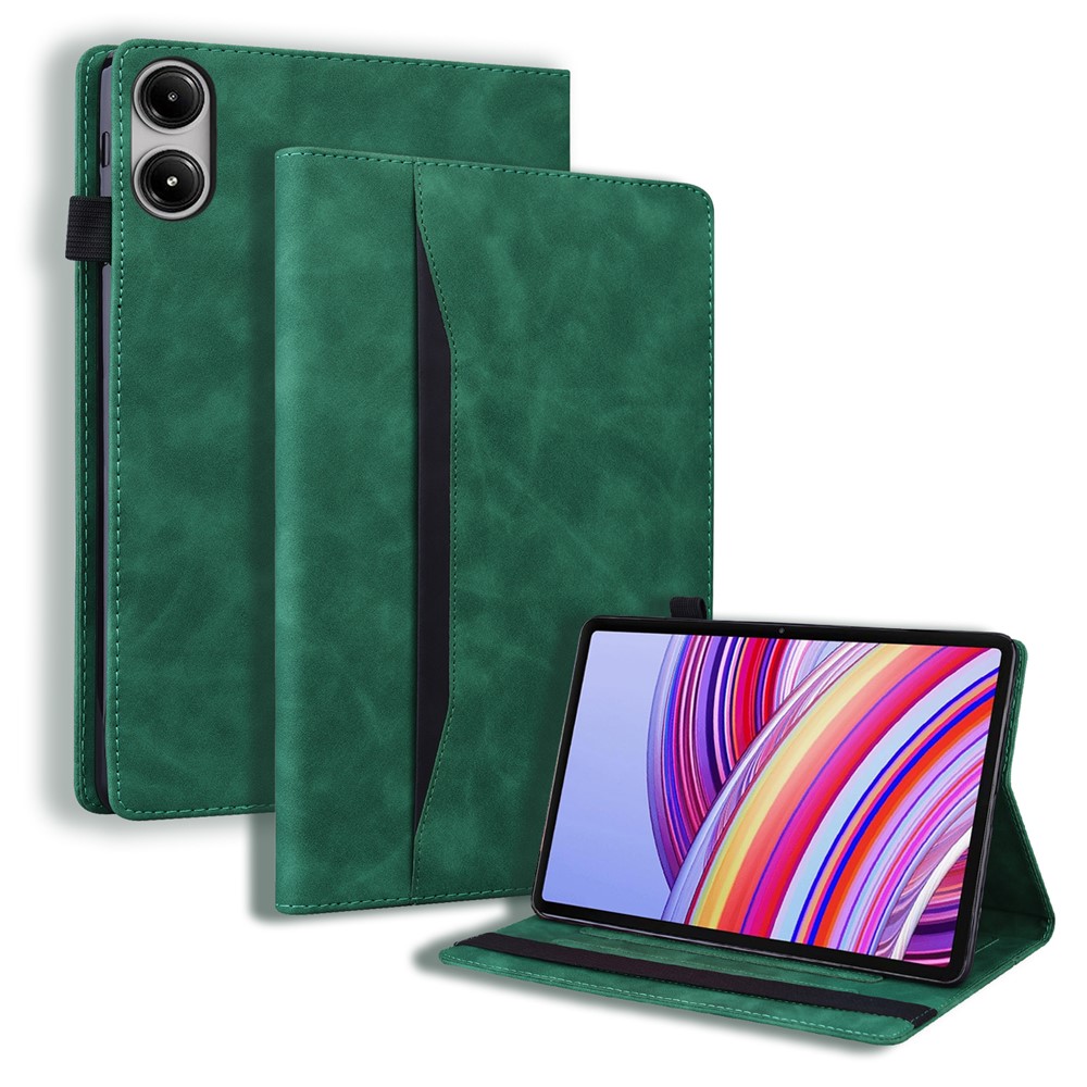 Levně FLATY Zaklápěcí obal pro Xiaomi Redmi Pad 2 Pro zelený