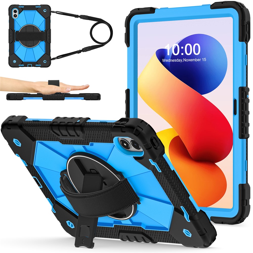 Levně SOLID Odolný obal pro Xiaomi Redmi Pad 2 Pro světle modrý