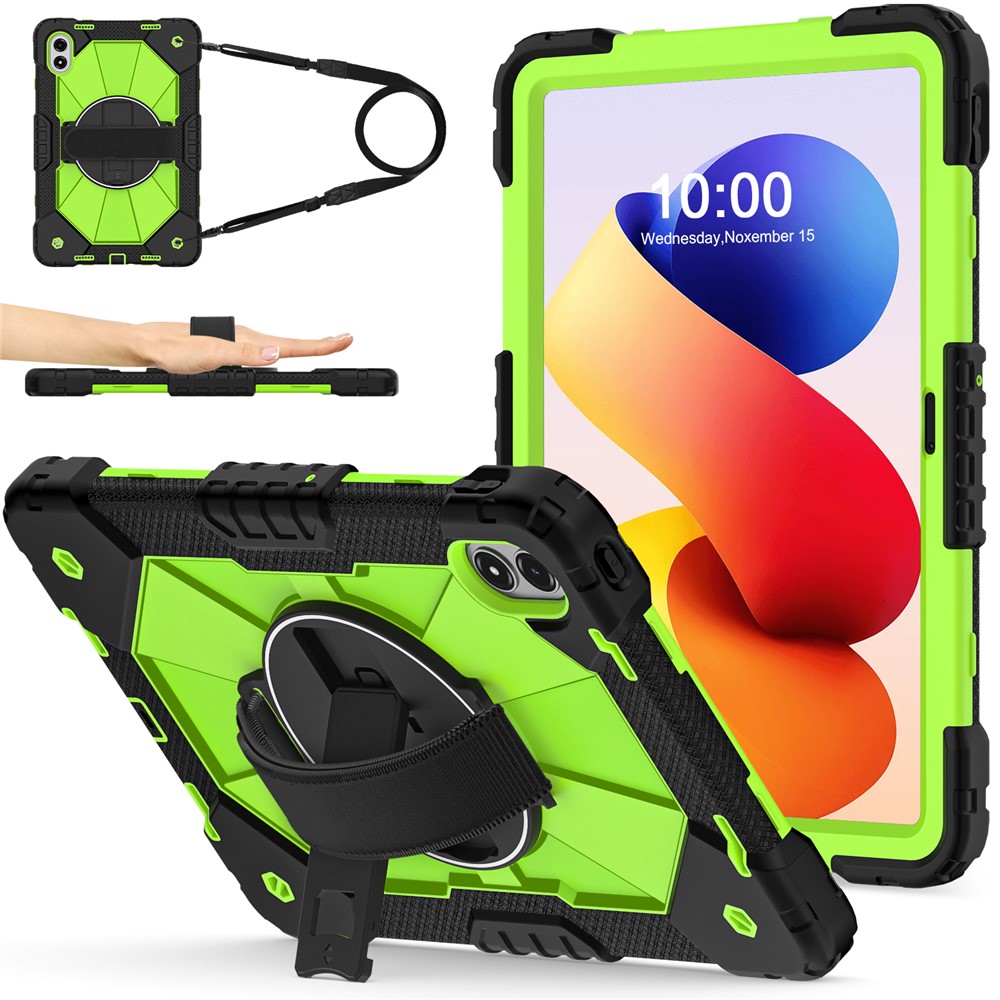 Levně SOLID Odolný obal pro Xiaomi Redmi Pad 2 Pro světle zelený