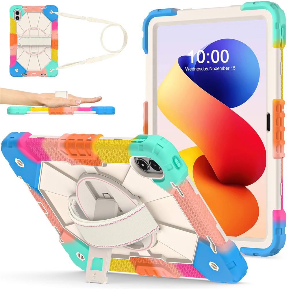 Levně SOLID Odolný obal pro Xiaomi Redmi Pad 2 Pro COLORFUL