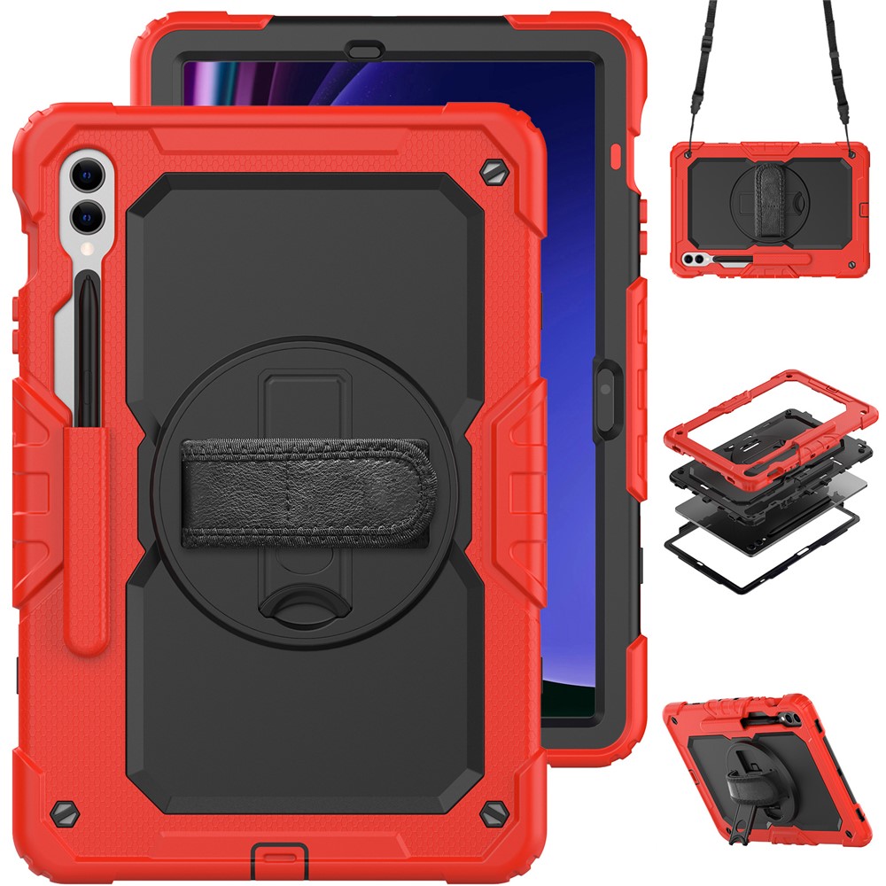 Levně SOLID 360 Odolný obal pro Samsung Galaxy S9 FE+ červený