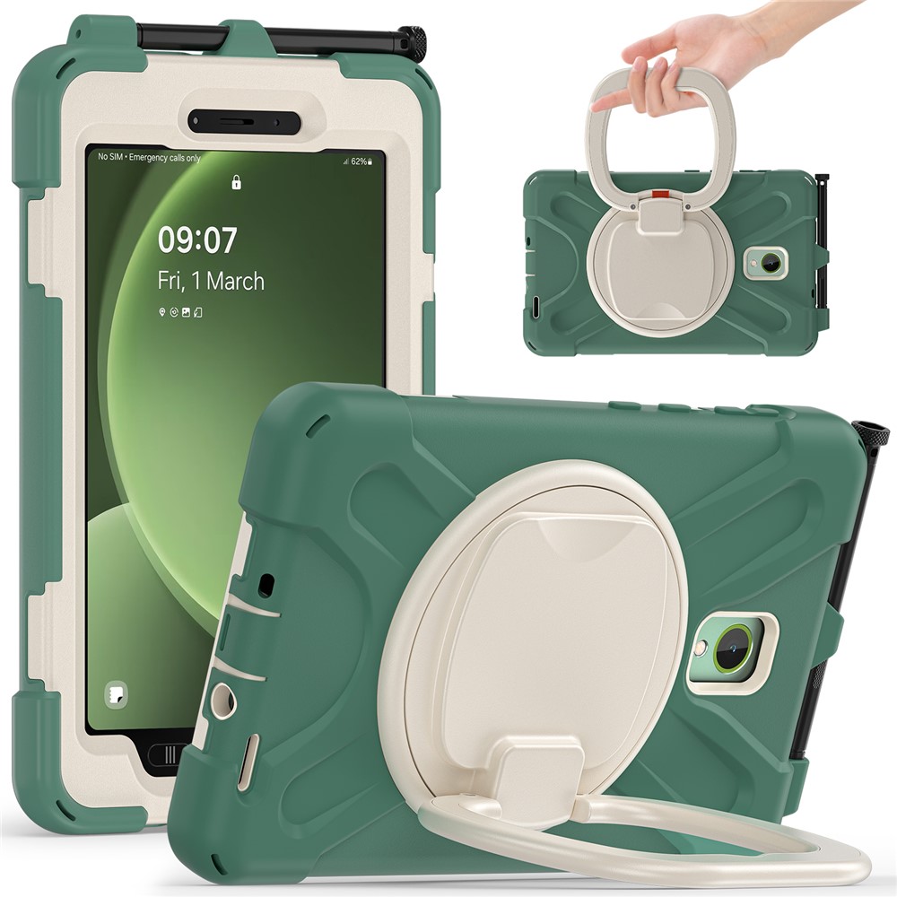 Levně STANDING ULTRA Odolný Kryt Samsung Galaxy Tab Active5 zelený