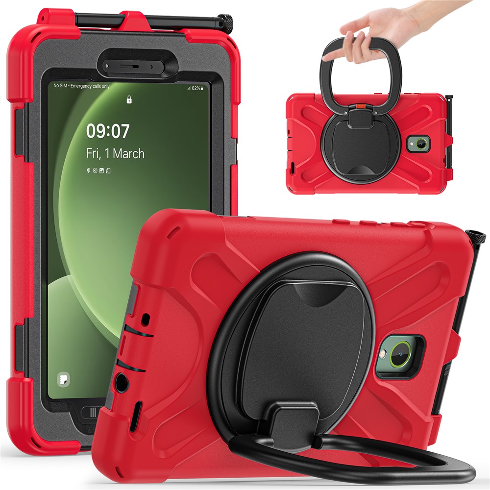Levně STANDING ULTRA Odolný Kryt Samsung Galaxy Tab Active5 červený