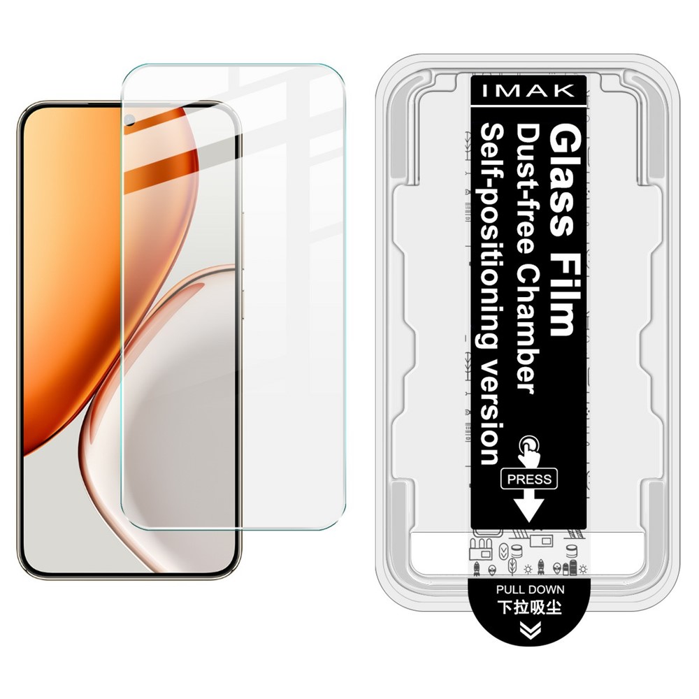 Levně IMAK H EASY INSTALL Tvrzené sklo s instalačním rámečkem pro Honor Magic8 Lite 5G