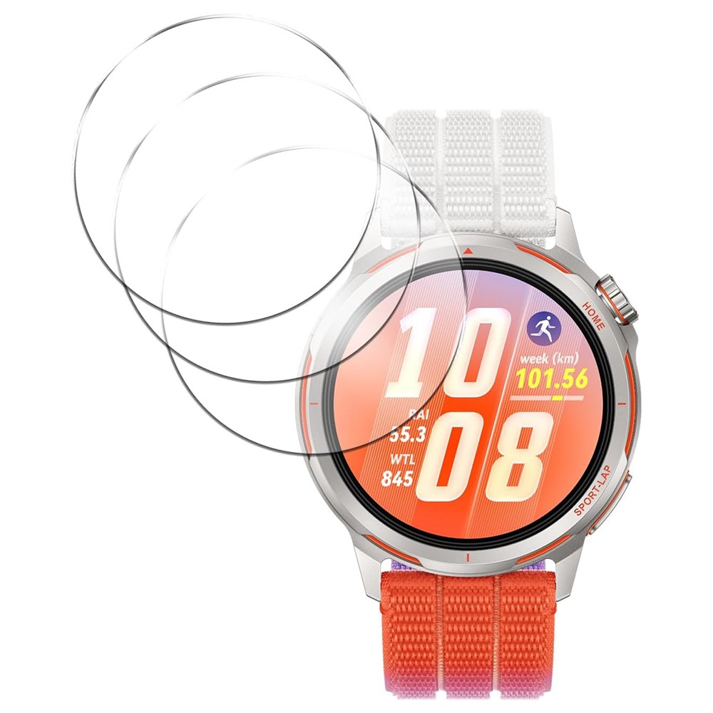 Levně PROTEMIO 3x Ochranné sklo pro Huawei Watch GT Runner 2