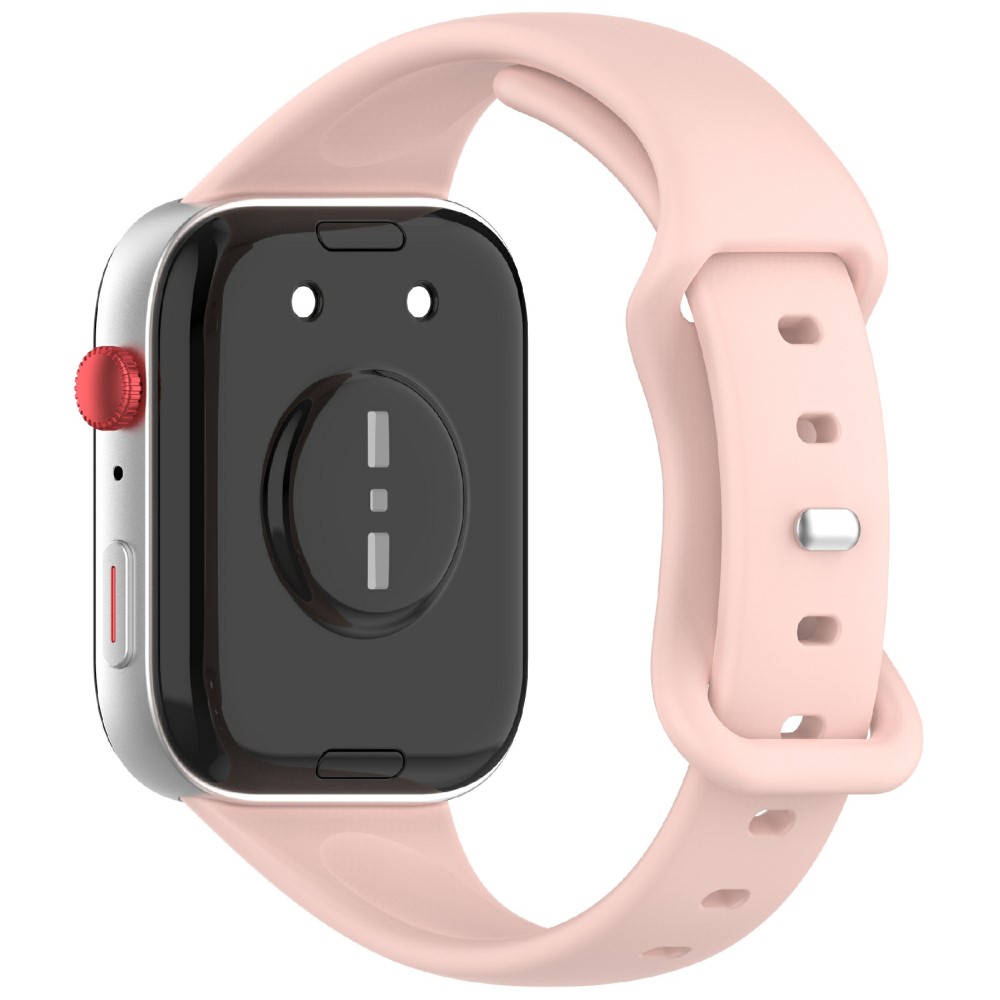 Levně BUTTERFLY Vyměnitelný řemínek pro Huawei Watch Fit 4 / Fit 4 Pro světle růžový