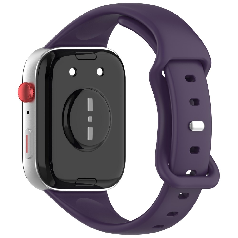 Levně BUTTERFLY Vyměnitelný řemínek pro Huawei Watch Fit 4 / Fit 4 Pro tmavě fialový