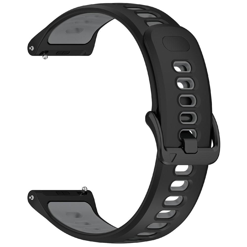 Levně SPORTY Vyměnitelný silikonový řemínek Coros Pace 4 BLACK-GREY