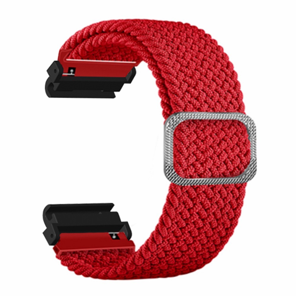 Levně BRAIDED Nylonový řemínek pro Amazfit T-Rex Ultra červený