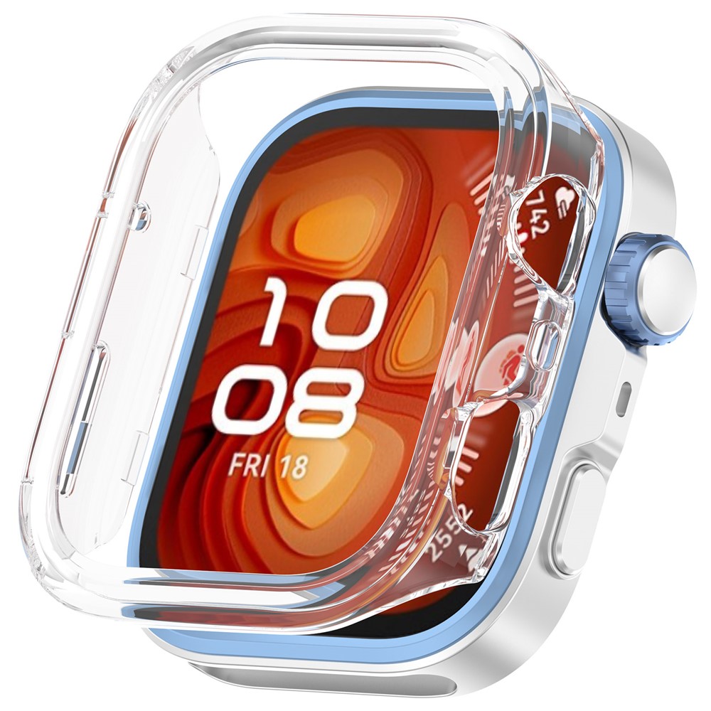 Levně PC HALF COVER Plastový kryt Huawei Watch Fit 4 průhledný