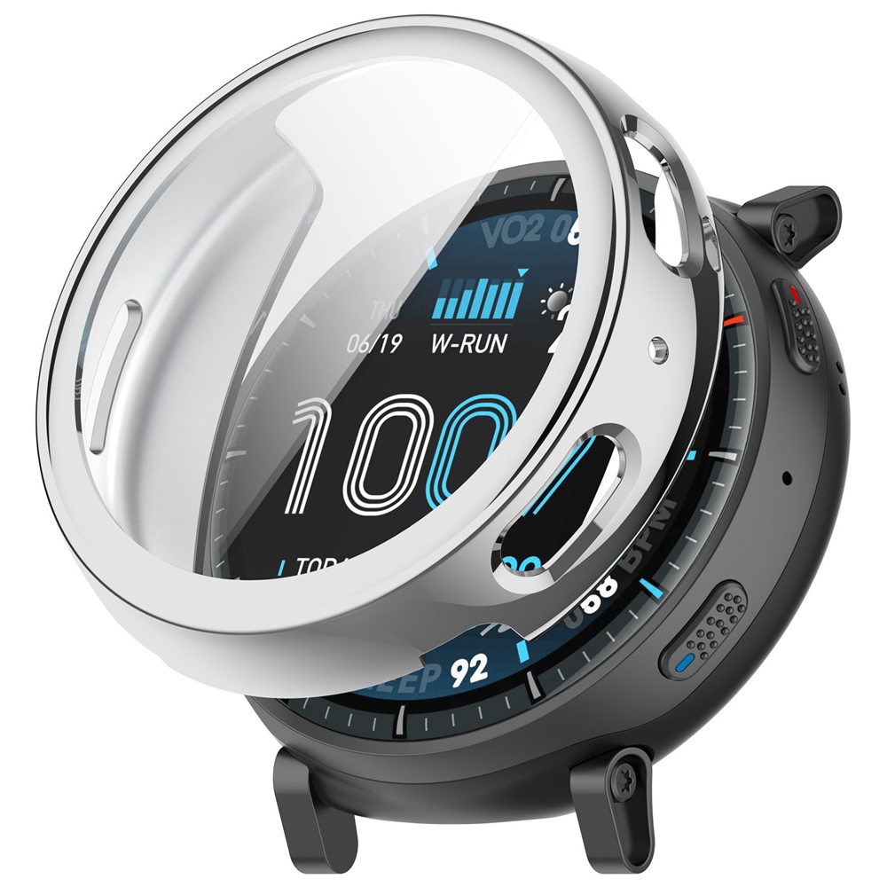 Levně TPU FULL COVER Kryt pro Amazfit Active Max stříbrný