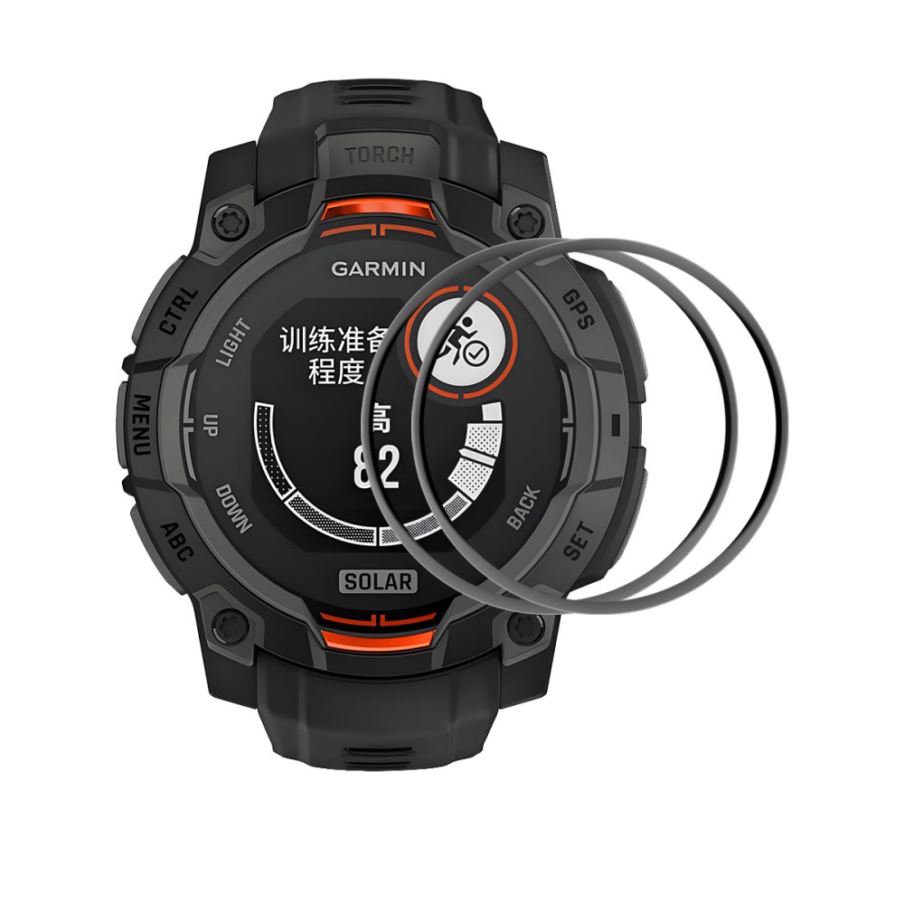 Levně ENKAY 2x 3D Ochranná fólie pro Garmin Instinct 3 45mm