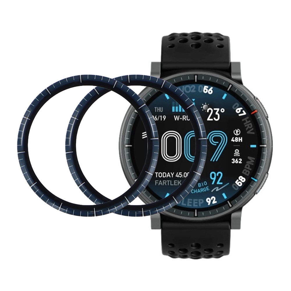 Levně PROTEMIO 2x 3D Flexibilní sklo pro Amazfit Active Max